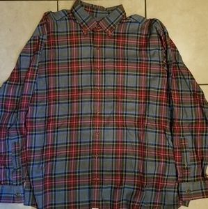 MINT vineyard vines plaid button up size XL